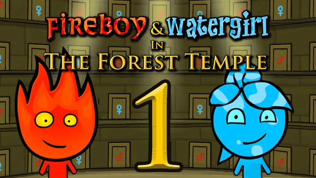 Fireboy And Watergirl 1: Forest Temple - Sand Tetris